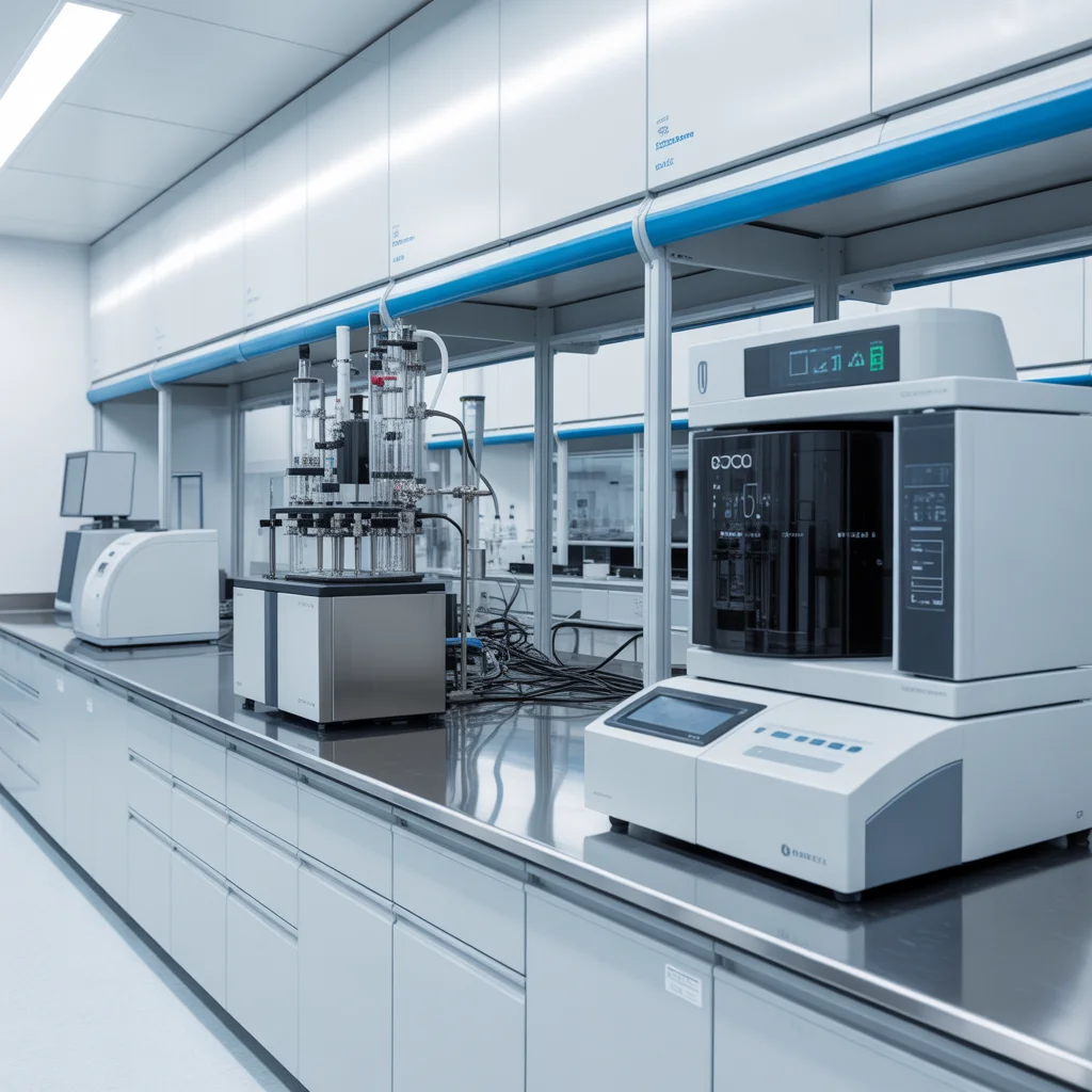 US-accredited peptide research laboratory